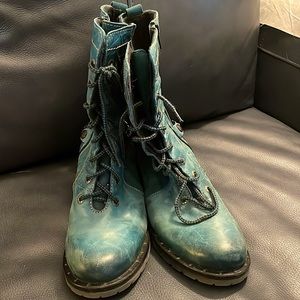 Dromedaris Teal boots